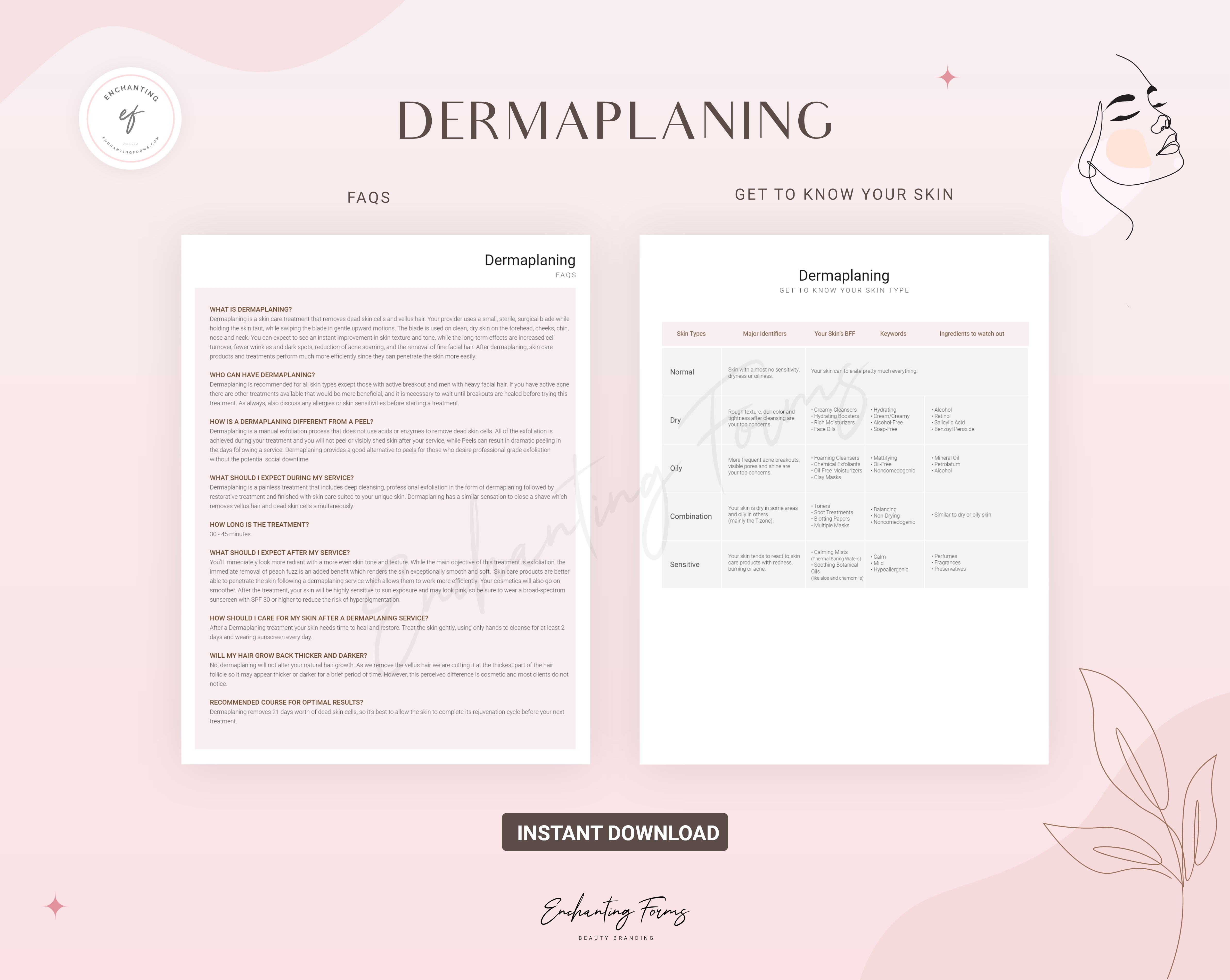 Dermaplaning Consultation & Consent Forms