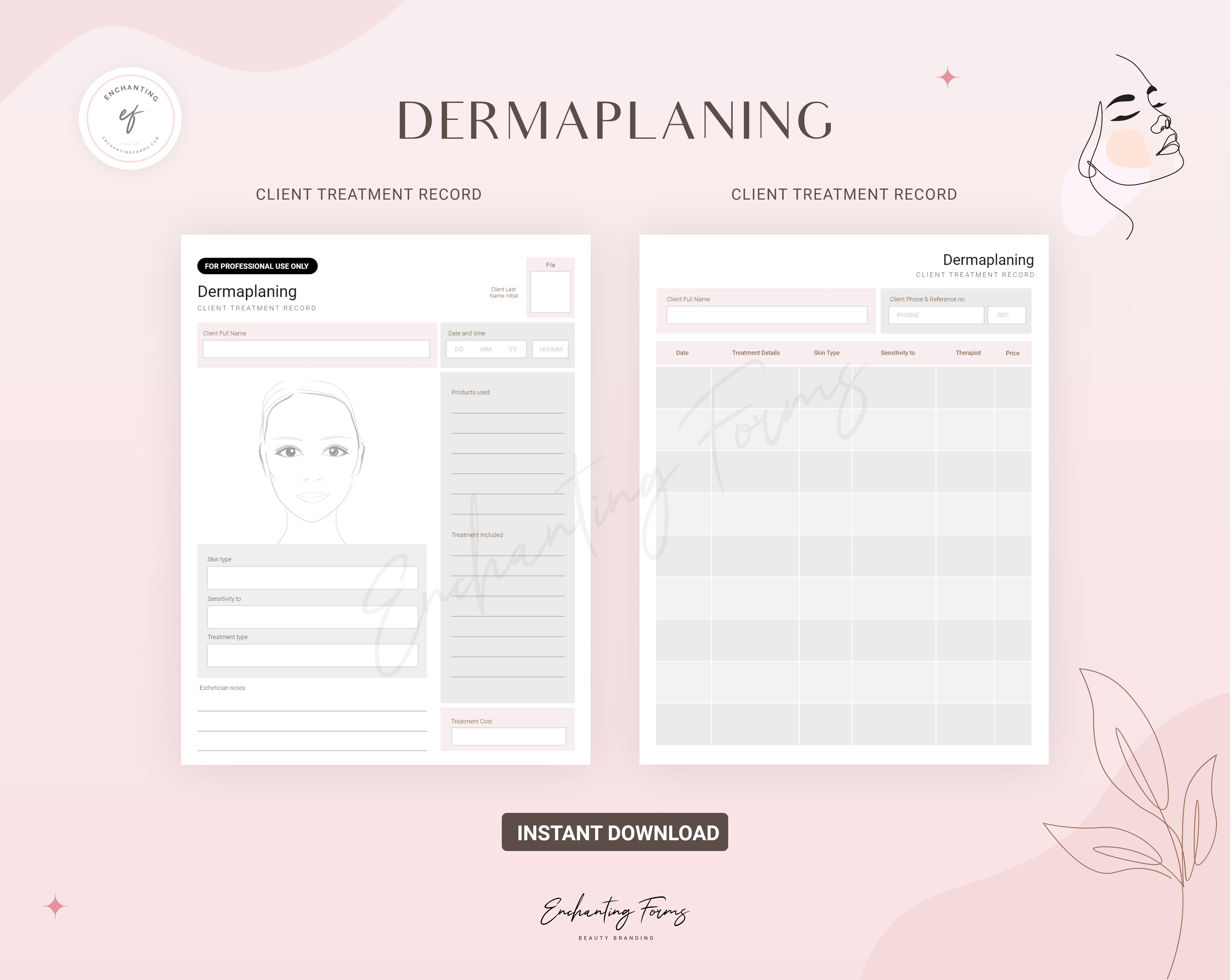 Dermaplaning Consultation & Consent Forms