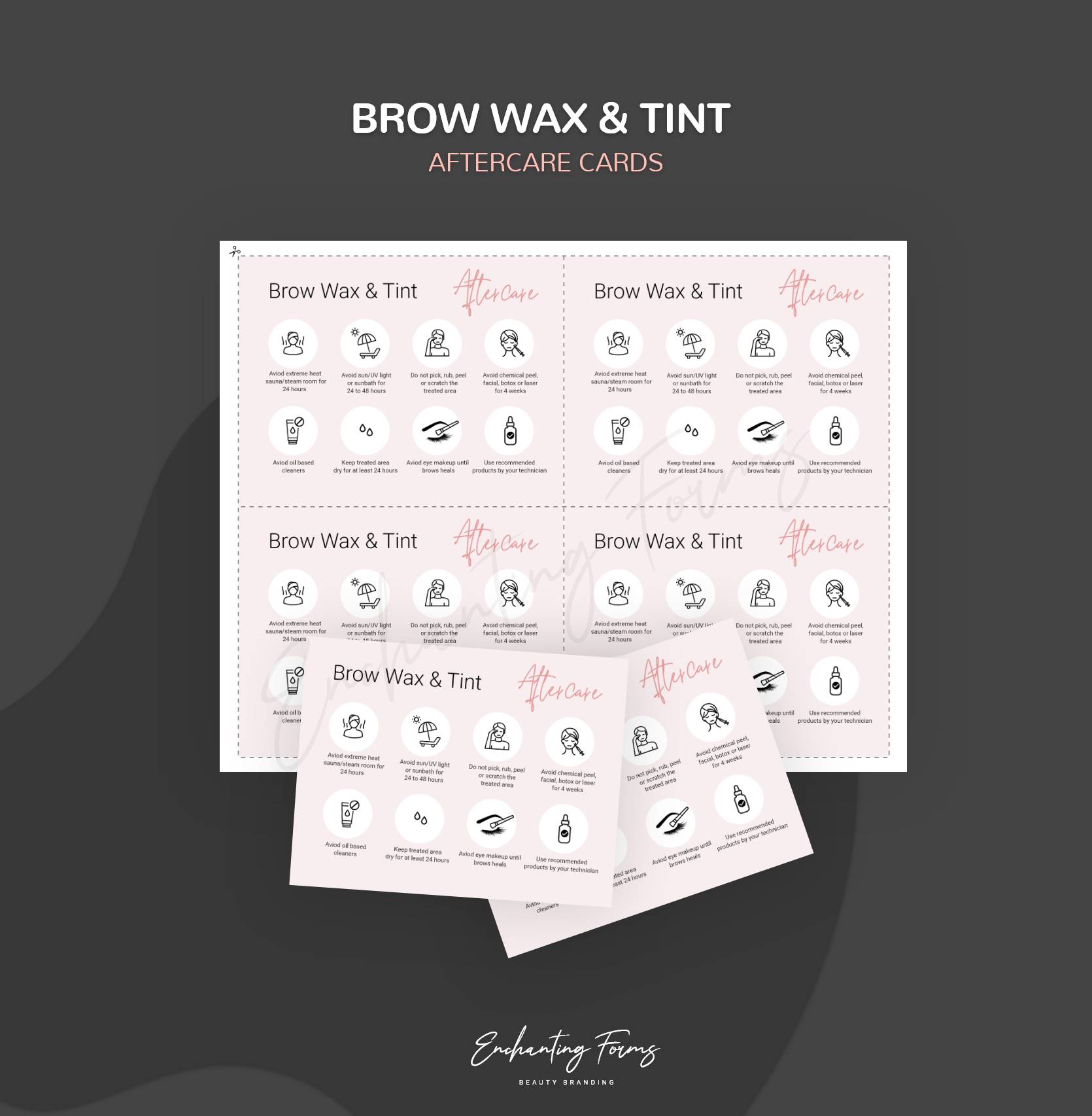 Brow Waxing & Tinting Forms