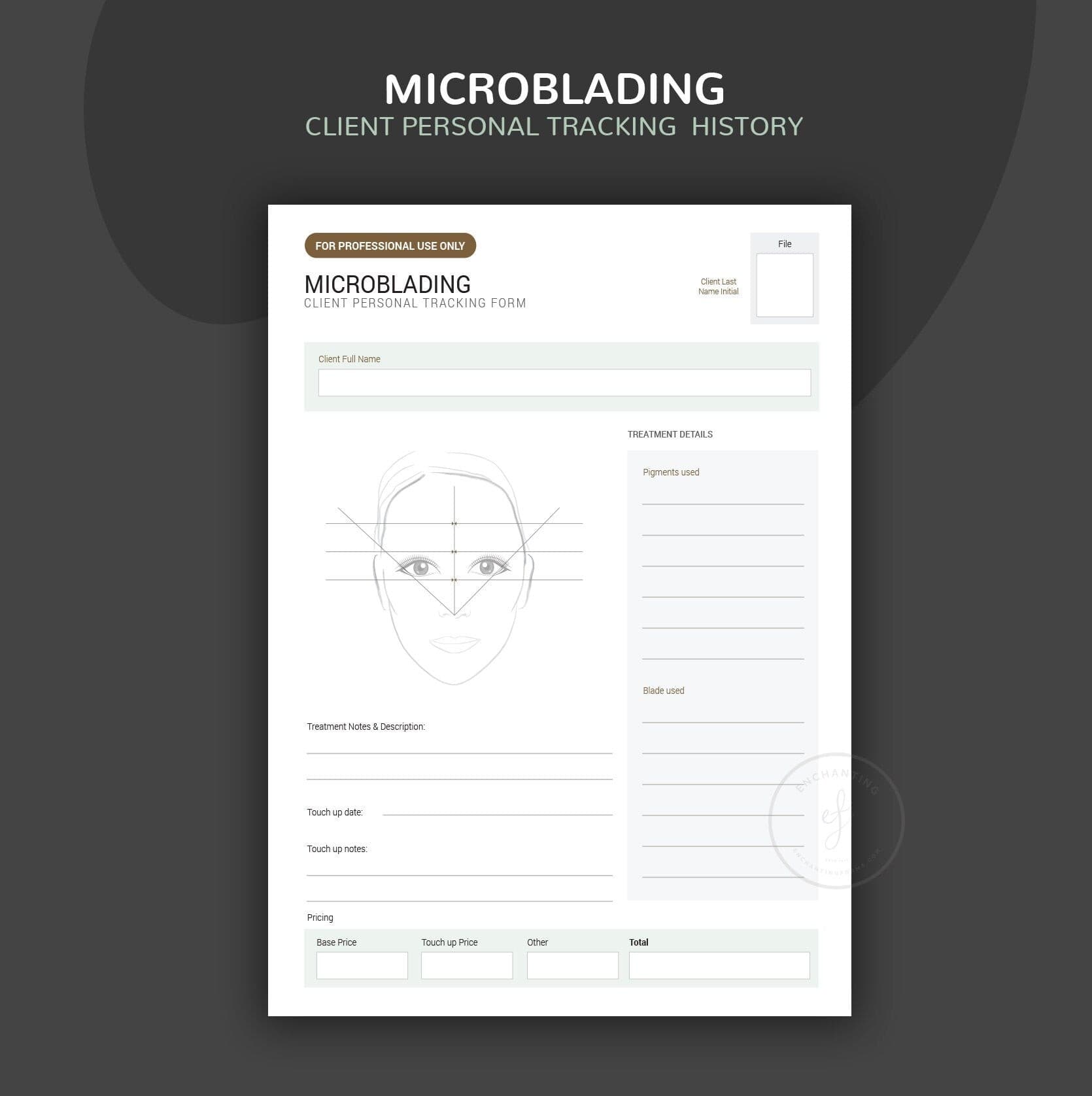 Microblading Consultation & Consent Forms