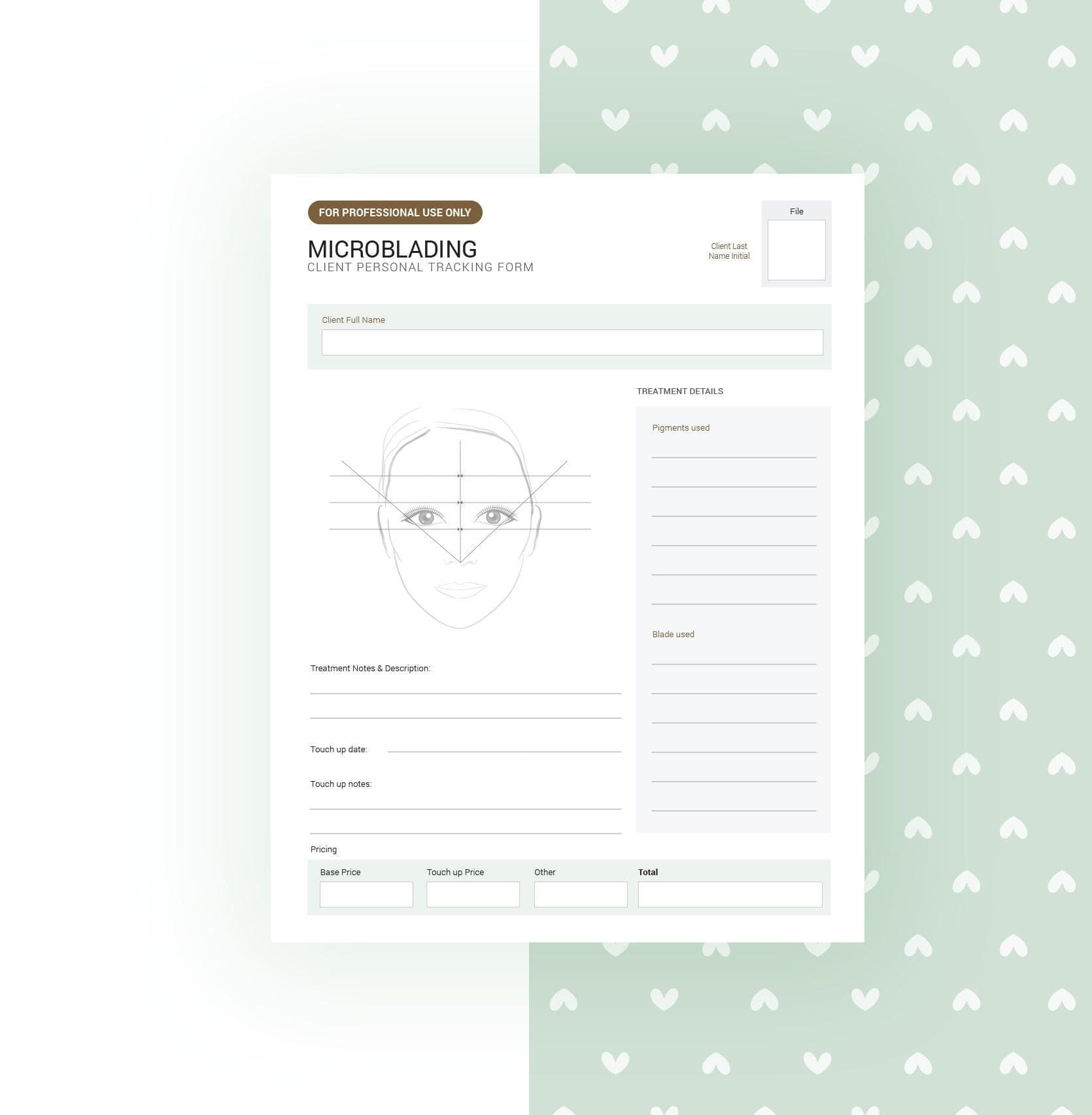 Microblading Consultation & Consent Forms