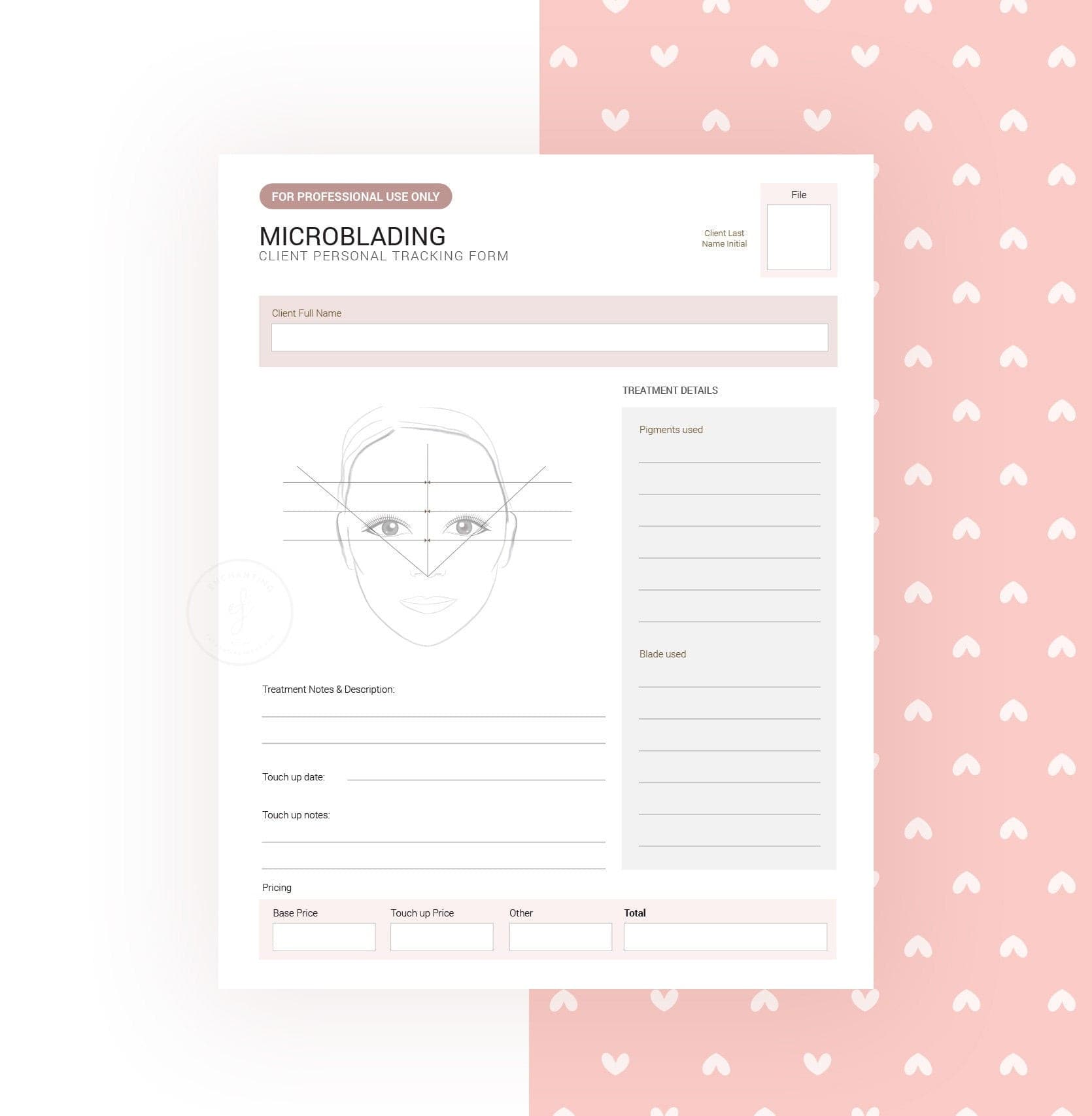 Deutsche - Microblading Consultation & Consent Form