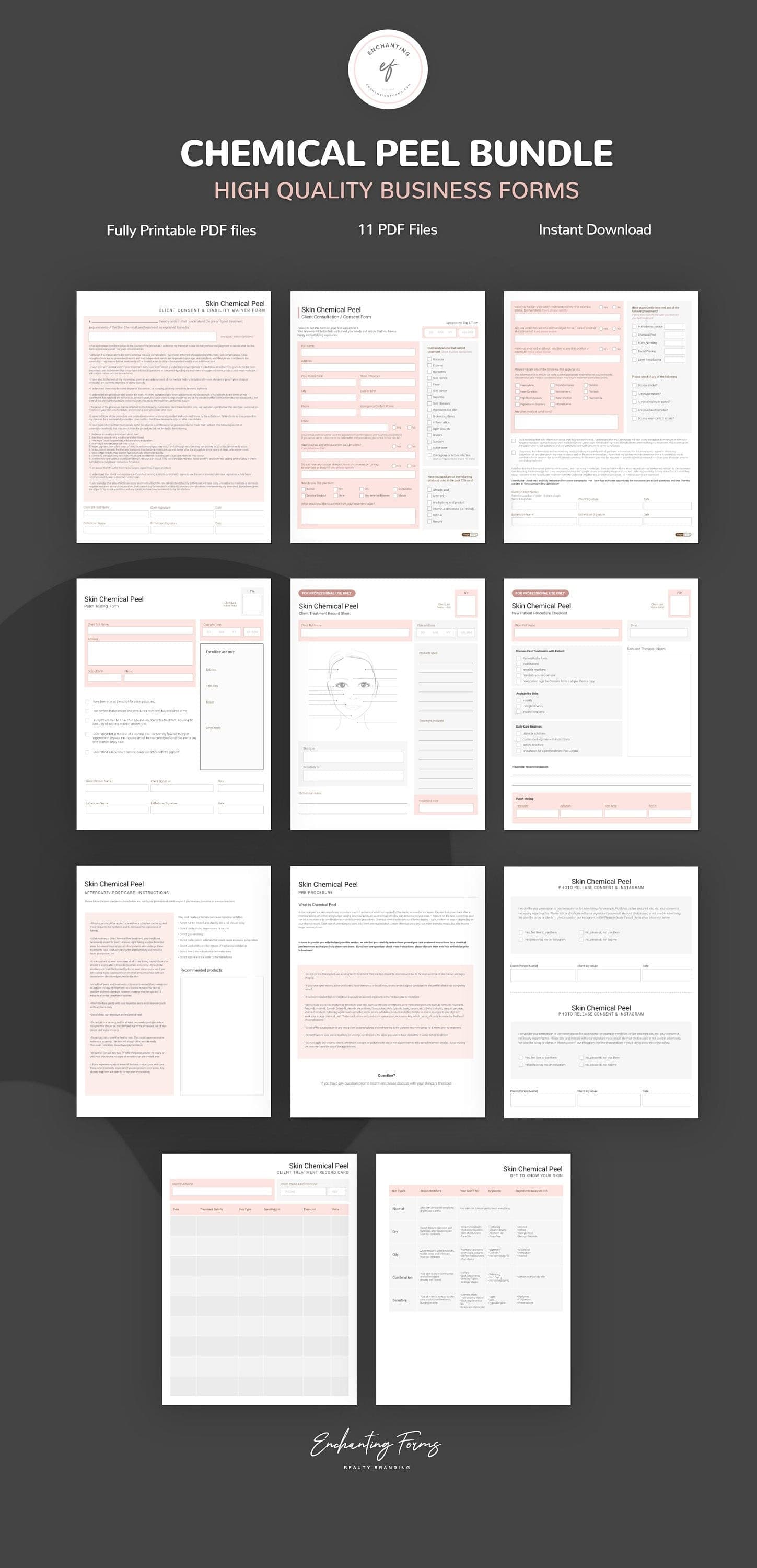 Chemical Peel Consultation & Consent Forms