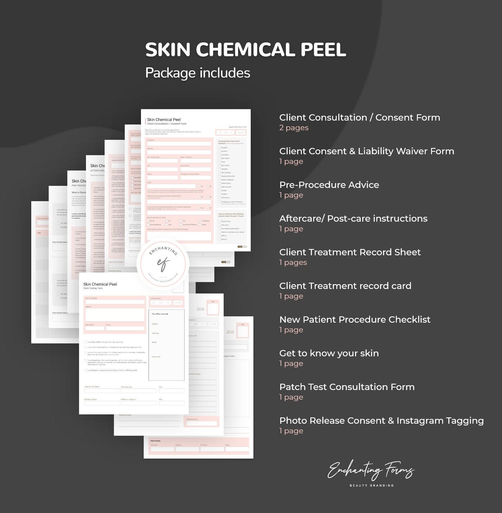 Chemical Peel Consultation & Consent Forms