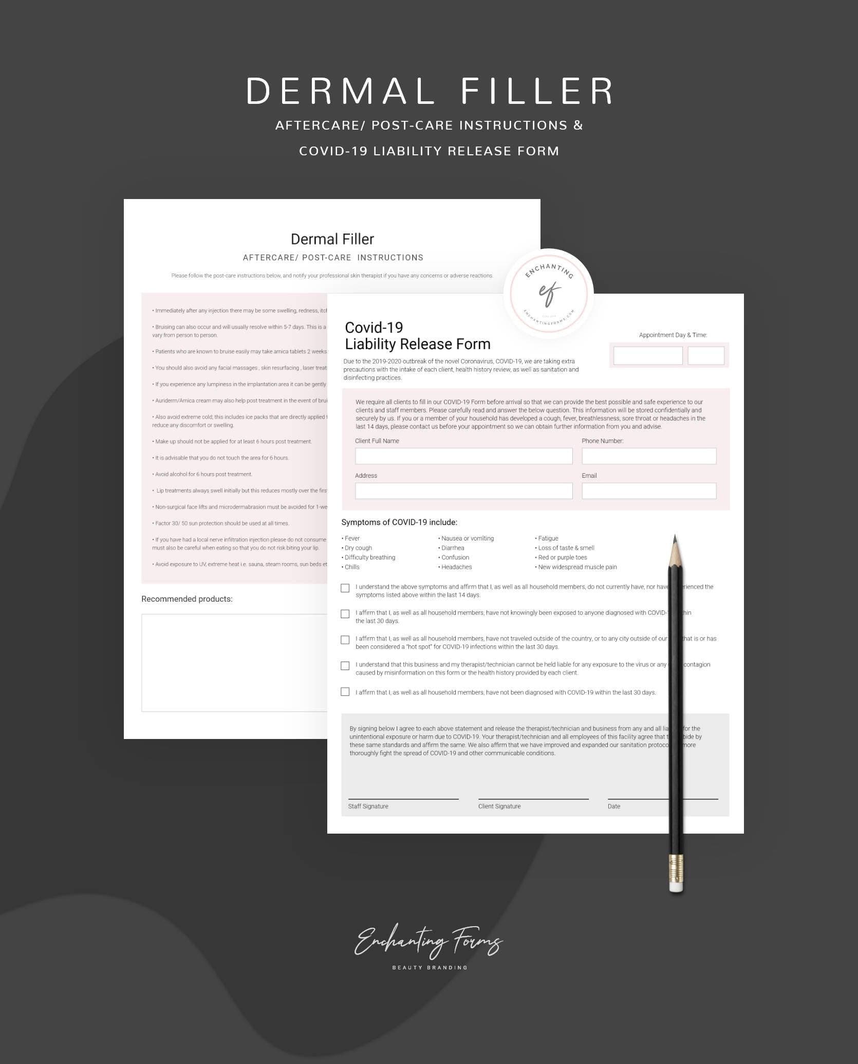 Dermal Filler Consultation & Consent Forms