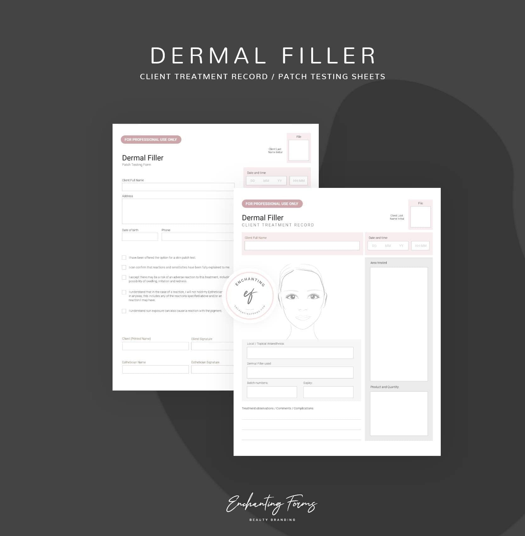 Dermal Filler Consultation & Consent Forms