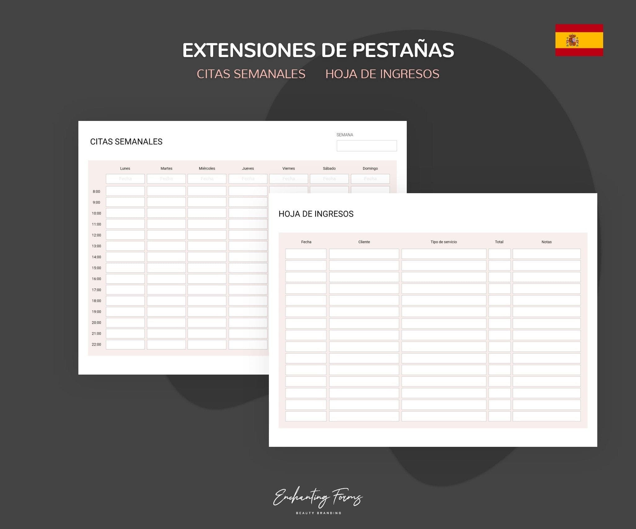 ESPAÑOL - Lash Extension Consultation & Consent Forms